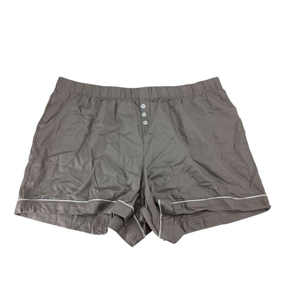 Sonoma Goods for Life Women's Sleepwear Pajama Shorts Basha Brown Sz.XXL - Picture 4 of 6
